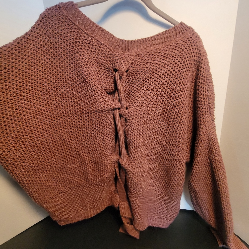 Express  sweater size large used may have bearing or thread  no visible stains